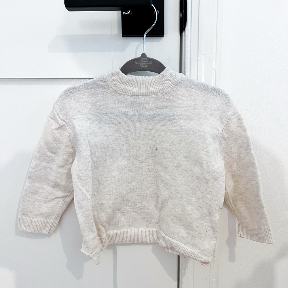 Zara Kids Cream Sweater